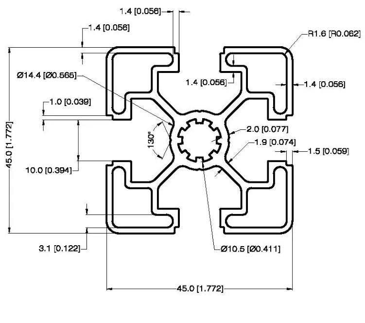 Cotas del plano 32194