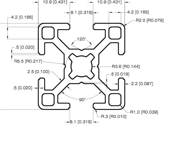 Cotas del plano 32842