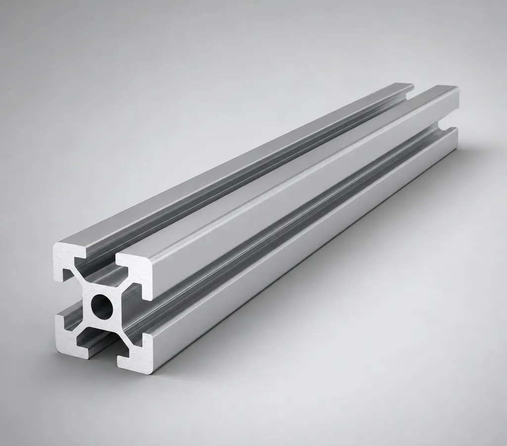 Perfil Estructural Serie 6061: Estructuras industriales y soportería.