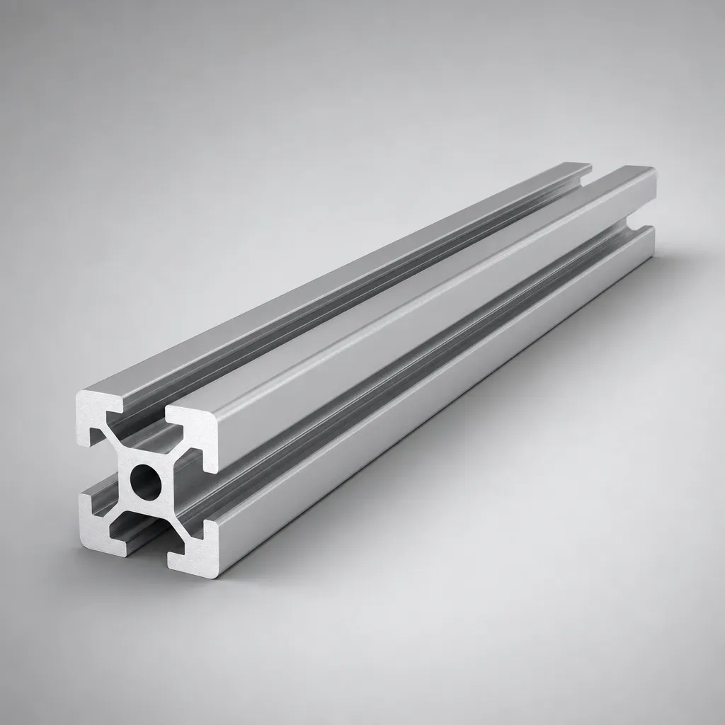 Perfil Estructural Serie 6061: Estructuras industriales y soportería.